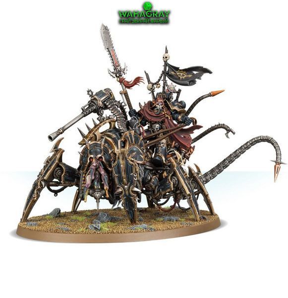 Миниатюра CHAOS SPACE MARINES - LORD DISCORDANT ON HELSTALKER