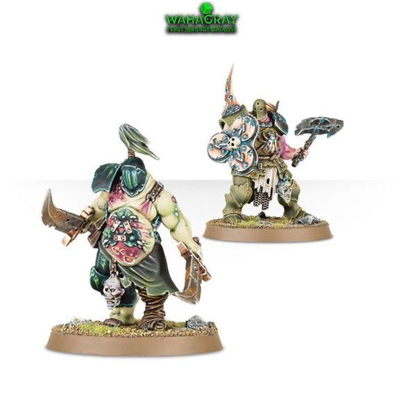 Набір мініатюр MAGGOTKIN OF NURGLE - PUTRID BLIGHTKINGS_st