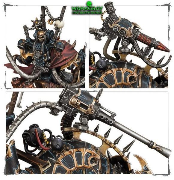Миниатюра CHAOS SPACE MARINES - LORD DISCORDANT ON HELSTALKER