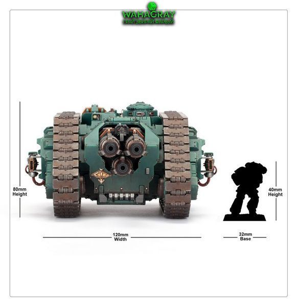 Миниатюра LEGIONES ASTARTES - CERBERUS HEAVY TANK DESTROYER