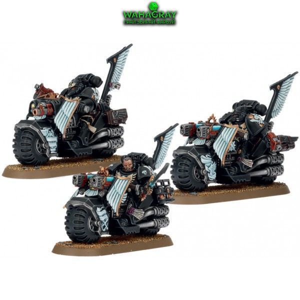 Набор миниатюр DARK ANGELS - RAVENWING COMMAND SQUAD