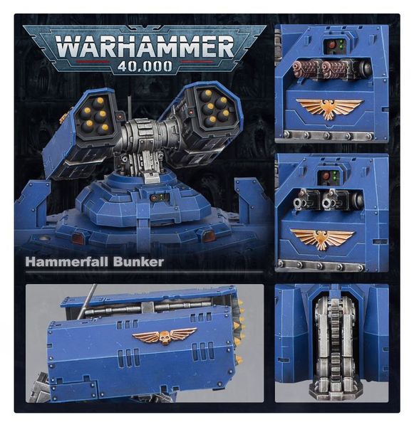 Мініатюра SPACE MARINES - HAMMERFALL BUNKER 99120101294 фото