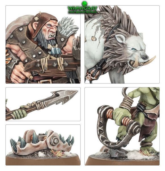Набір мініатюр WARHAMMER UNDERWORLDS - GITZ AND GOLIATHS