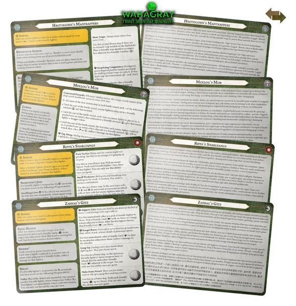 Набір мініатюр WARHAMMER UNDERWORLDS - GITZ AND GOLIATHS