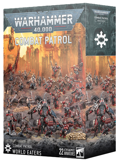 WARHAMMER40,000 COMBAT PATROL 21〜29号 Набор миниатюр WARHAMMER 40000: COMBAT PATROL - WORLD EATERS