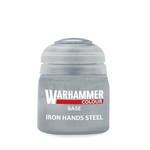 Фарба BASE - IRON HANDS STEEL 12ML ROW X6