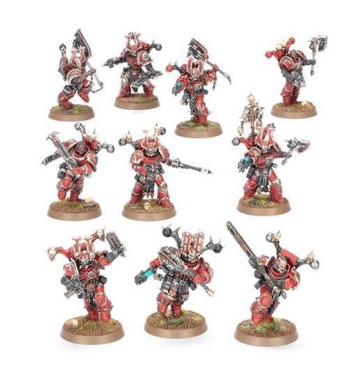 Набор миниатюр WARHAMMER 40000: COMBAT PATROL - WORLD EATERS
