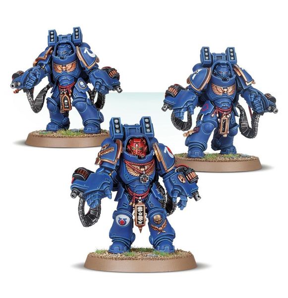 Набір мініатюр SPACE MARINES - PRIMARIS AGGRESSORS 99120101306 фото