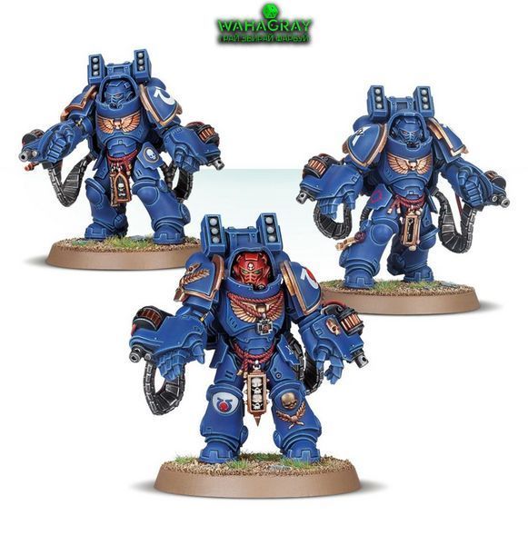 Набор миниатюр SPACE MARINES PRIMARIS AGGRESSORS