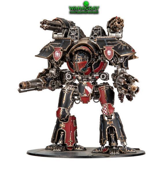 Мініатюра LEGIONS IMPERIALIS - WARLORD TITAN+QUAKE CANNON & BEAM/EX