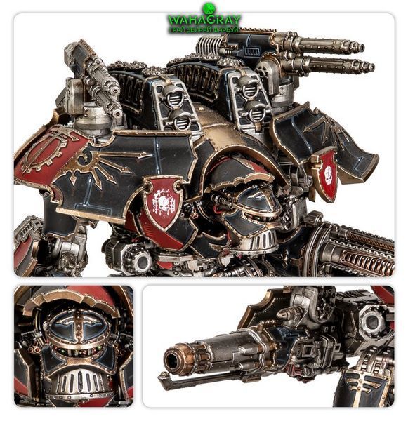 Мініатюра LEGIONS IMPERIALIS - WARLORD TITAN+QUAKE CANNON & BEAM/EX