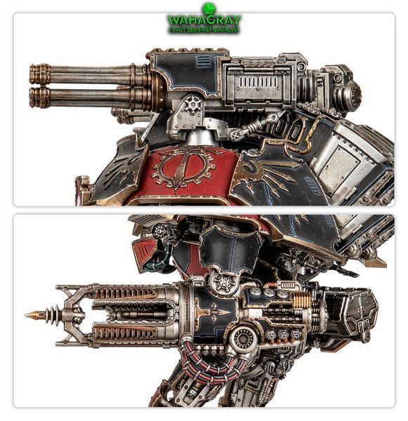 Мініатюра LEGIONS IMPERIALIS - WARLORD TITAN+QUAKE CANNON & BEAM/EX