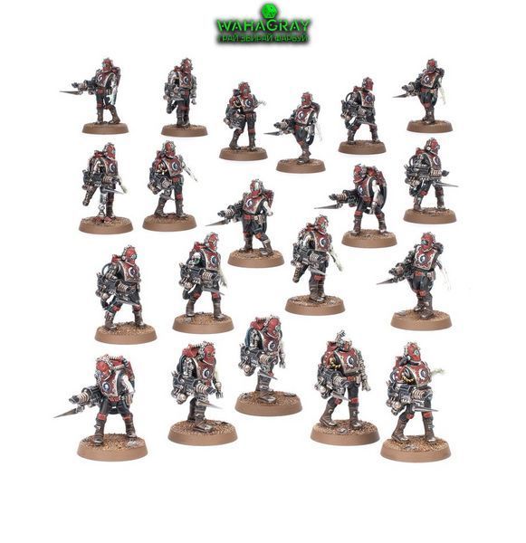 Набор миниатюр MECHANICUM - TECH-THRALLS COVENANT