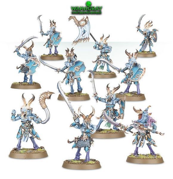 Набор миниатюр SPEARHEAD - TZAANGOR WARFLOCK