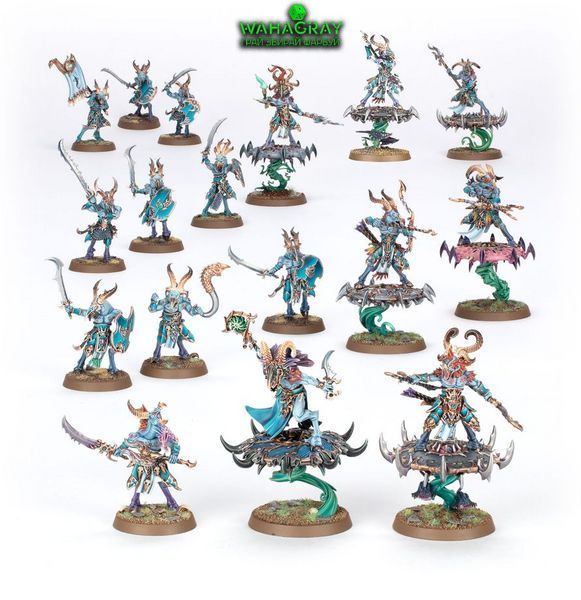 Набор миниатюр SPEARHEAD - TZAANGOR WARFLOCK
