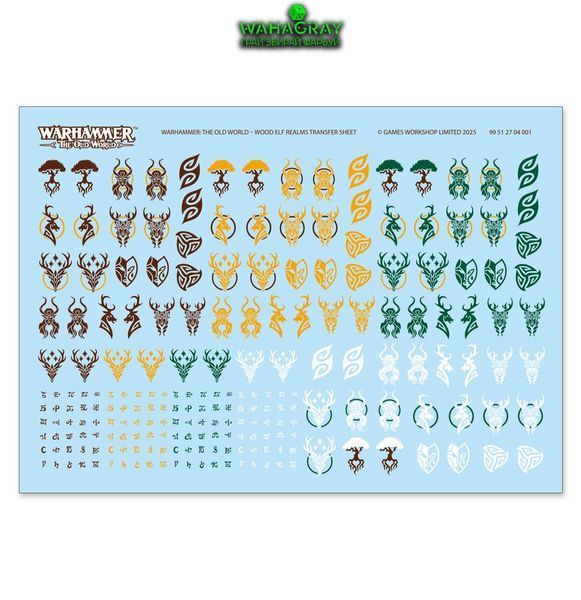 Передзамовлення Набір мініатюр WOOD ELF REALMS - BATTLE MARCH ARMY