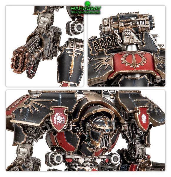 Мініатюра LEGIONS IMPERIALIS - WARLORD TITAN W/VOLKITE & MACRO GAT