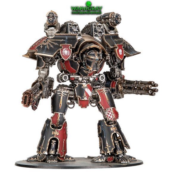 Мініатюра LEGIONS IMPERIALIS - WARLORD TITAN W/VOLKITE & MACRO GAT