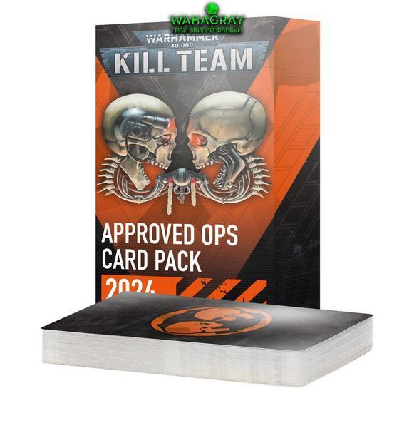 Карти KILL TEAM - APPROVED OPS CARD PACK (ENG)