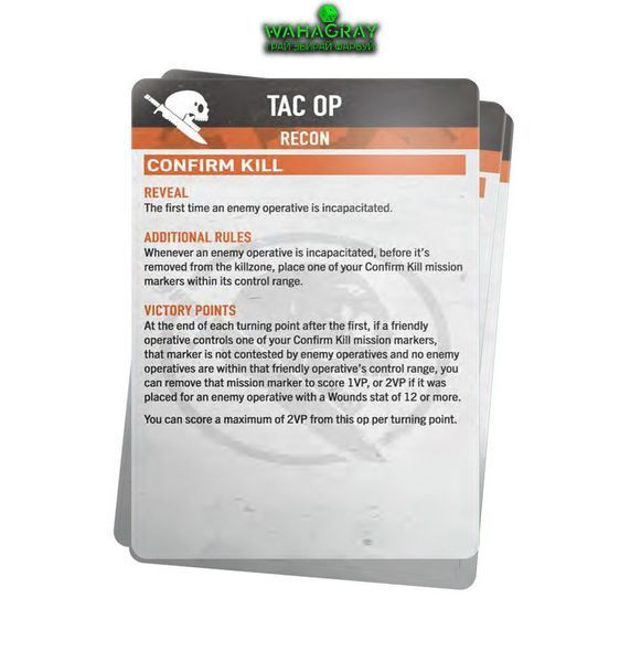 Карти KILL TEAM - APPROVED OPS CARD PACK (ENG)
