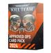 Передзамовлення Карти KILL TEAM: APPROVED OPS CARD PACK (ENG) 60050199055 фото 2