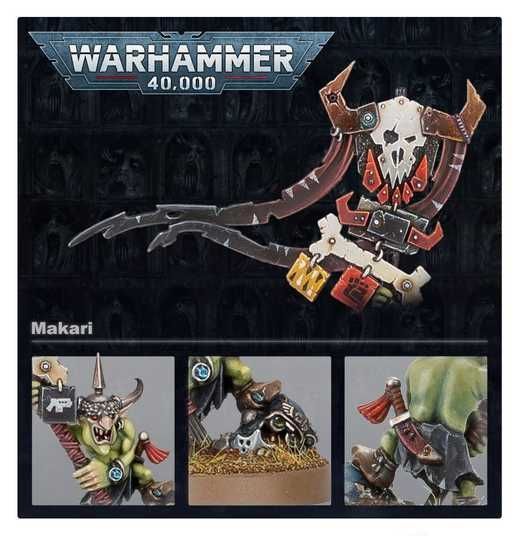 Набор миниатюр WARHAMMER 40000: ORKS - GHAZGHKULL THRAKA ⭐ купить