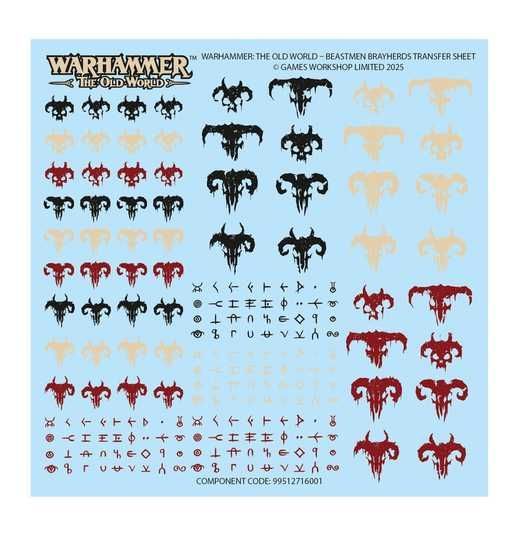 Набор миниатюр THE OLD WORLD: BEASTMEN BRAYHERDS - BESTIGOR HERD