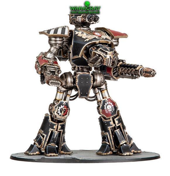 Мініатюра LEGIONS IMPERIALIS - REAVER TITAN GRAV/OBL & VOLK/ANNH