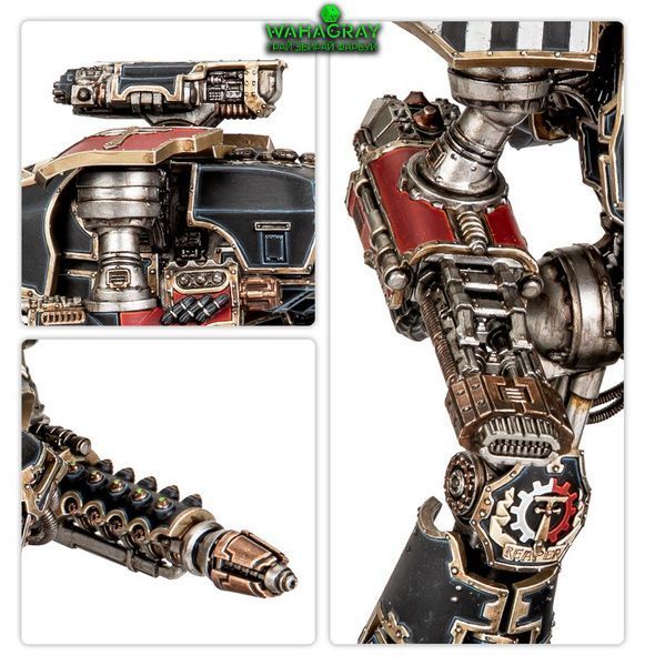 Мініатюра LEGIONS IMPERIALIS - REAVER TITAN GRAV/OBL & VOLK/ANNH