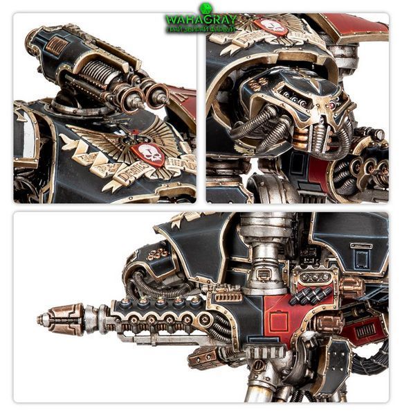 Мініатюра LEGIONS IMPERIALIS - REAVER TITAN GRAV/OBL & VOLK/ANNH