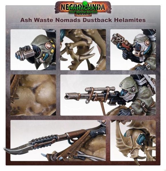 Набір мініатюр NECROMUNDA - ASH WASTE NOMADS DUSTBACK HELAMITES