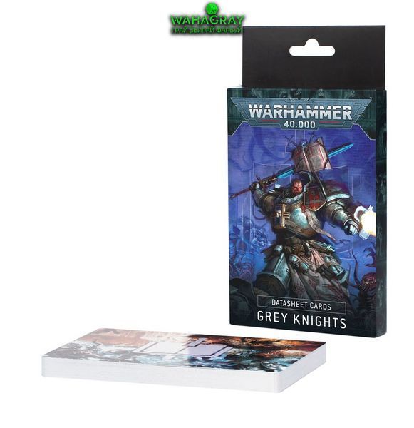 Карты DATASHEET CARDS - GREY KNIGHTS (ENGLISH)