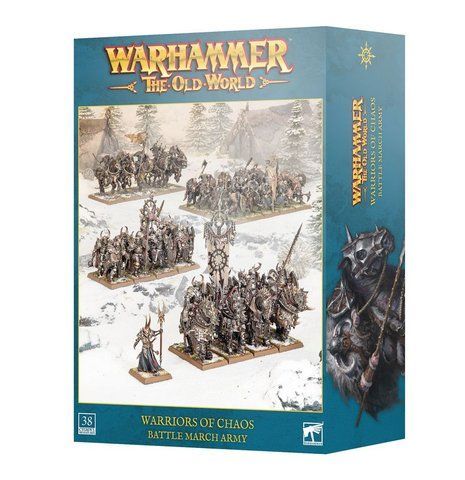Передзамовлення Набір мініатюр WARRIORS OF CHAOS - BATTLE MARCH ARMY