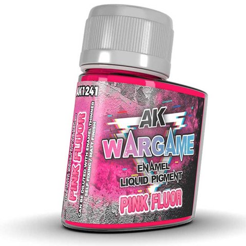 Пігмент PINK FLUOR– WARGAME LIQUID PIGMENT AK1241 фото