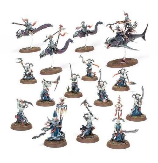 Набір мініатюр AGE OF SIGMAR: SPEARHEAD - IDONETH DEEPKIN
