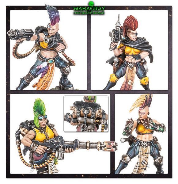 Предзаказ Набор миниатюр ESCHER BLADES OF THE MATRIARCH