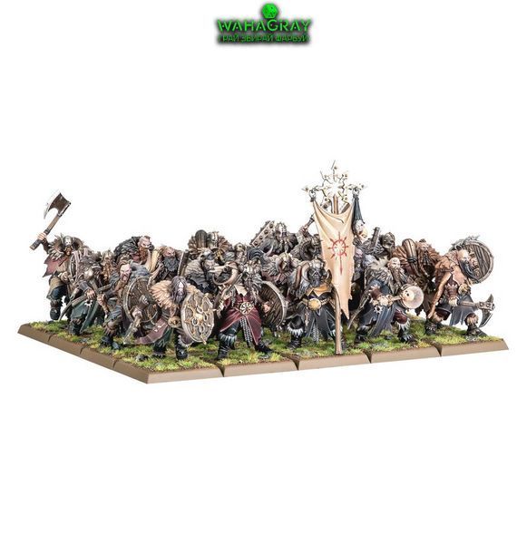Передзамовлення Набір мініатюр WARRIORS OF CHAOS - BATTLE MARCH ARMY