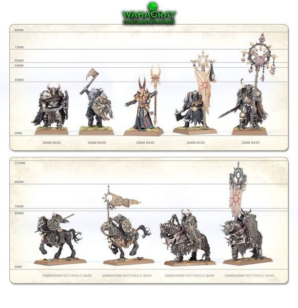 Передзамовлення Набір мініатюр WARRIORS OF CHAOS - BATTLE MARCH ARMY
