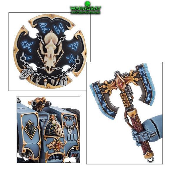 Мініатюра SPACE WOLVES - VENERABLE DREADNOUGHT