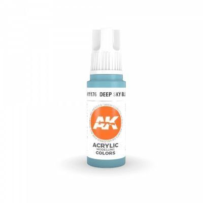 Фарба DEEP SKY BLUE &ndash; STANDARD / ГЛИБОКИЙ НЕБЕСНИЙ СИНІЙ АК-інтерактив AK11176