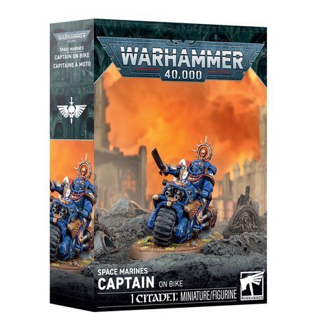 Передзамовлення Мініатюра SPACE MARINES - CAPTAIN ON BIKE