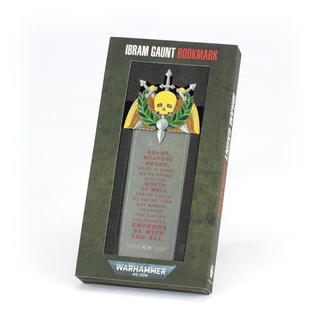 Закладка для книги BOOKMARK. IBRAM GAUNT