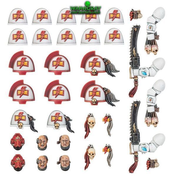 Набор миниатюр WHITE SCARS - PRIMARIS UPGRADES AND TRANSFERS_st