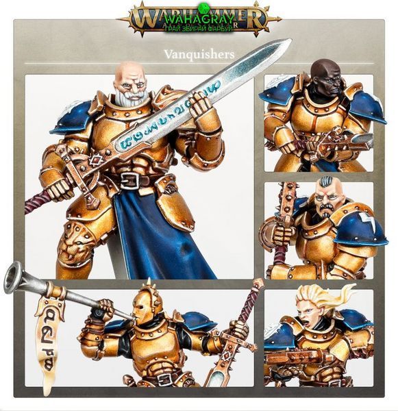Набір мініатюр STORMCAST ETERNALS - VANQUISHERS