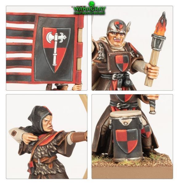 Набор миниатюр KINGDOM OF BRETONNIA - PEASANT BOWMEN