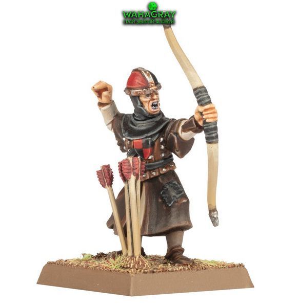 Набор миниатюр KINGDOM OF BRETONNIA - PEASANT BOWMEN