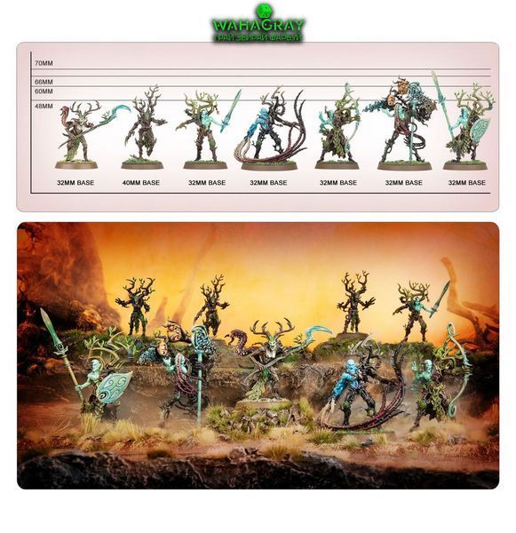 Набор миниатюр SYLVANETH - THE TWISTED BRANCH