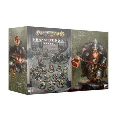 Предзаказ Набор миниатюр KHAZALITE HOLDS - ARMY SET (ENGLISH)