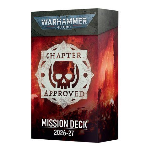 Предзаказ Карты CHAPTER APPROVED MISSION DECK ENG