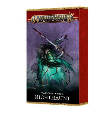 Карты WARSCROLL CARDS - NIGHTHAUNT (ENGLISH)